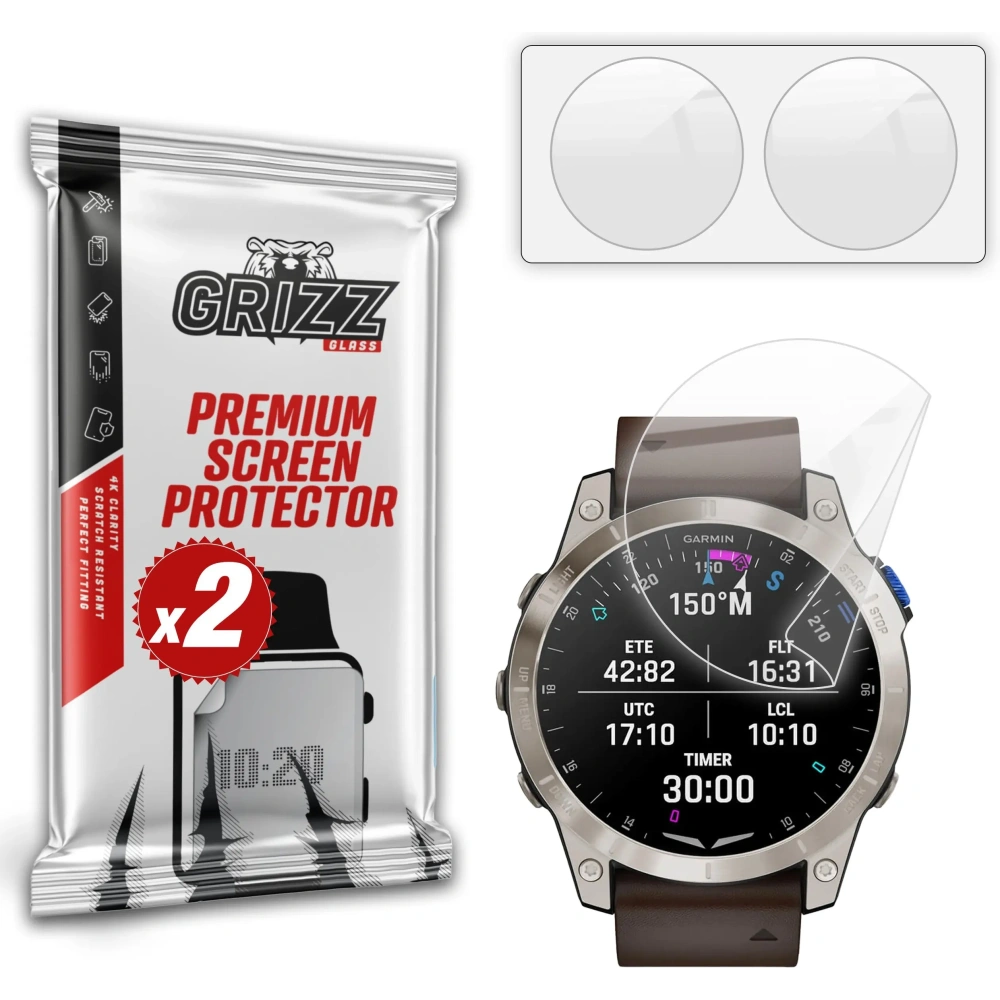 Folia ceramiczna GrizzGlass CeramicFilm do Garmin D2 Mach 1 Pro 51mm