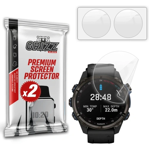 Kup Folia keramická GrizzGlass CeramicFilm pro Garmin Descent Mk3i 51mm - GRZ12895 - {ean13} - Sklep Home Screen