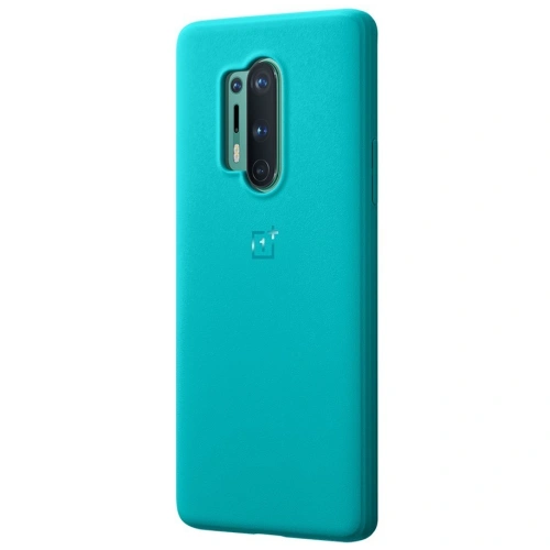 Kup OnePlus Gehäuse 8 Pro Sandstone Bumper Case Cyan - OPL007CYA - {ean13} - Sklep Home Screen