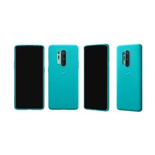 Kup Etui OnePlus 8 Pro Sandstone Bumper Case Cyjanowy - OPL007CYA - {ean13} - Sklep Home Screen