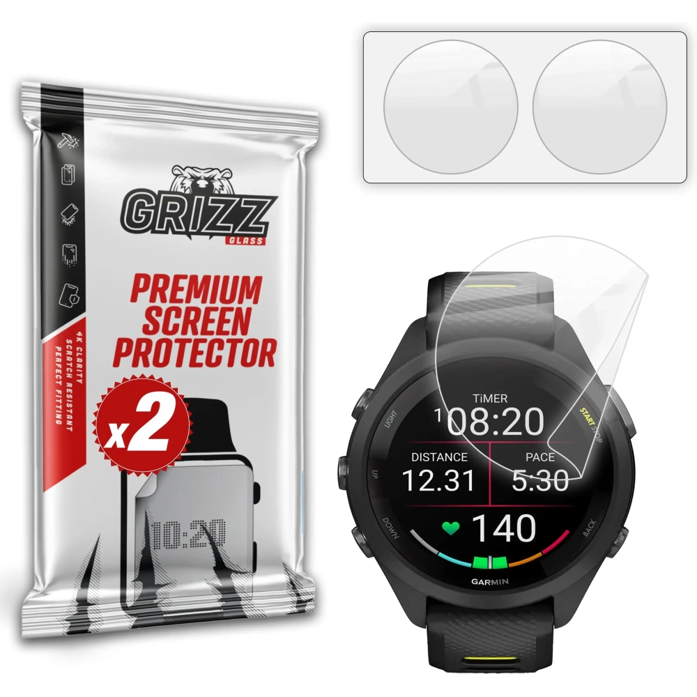 Folia ceramiczna GrizzGlass CeramicFilm do Garmin Forerunner 265S 42mm