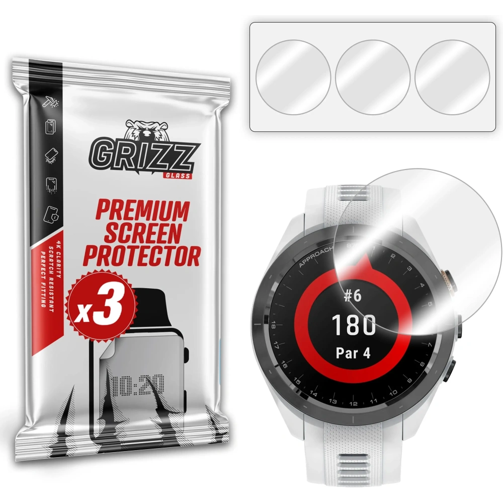 Folia hydrożelowa GrizzGlass Hydrofilm do Garmin Approach S70 42mm