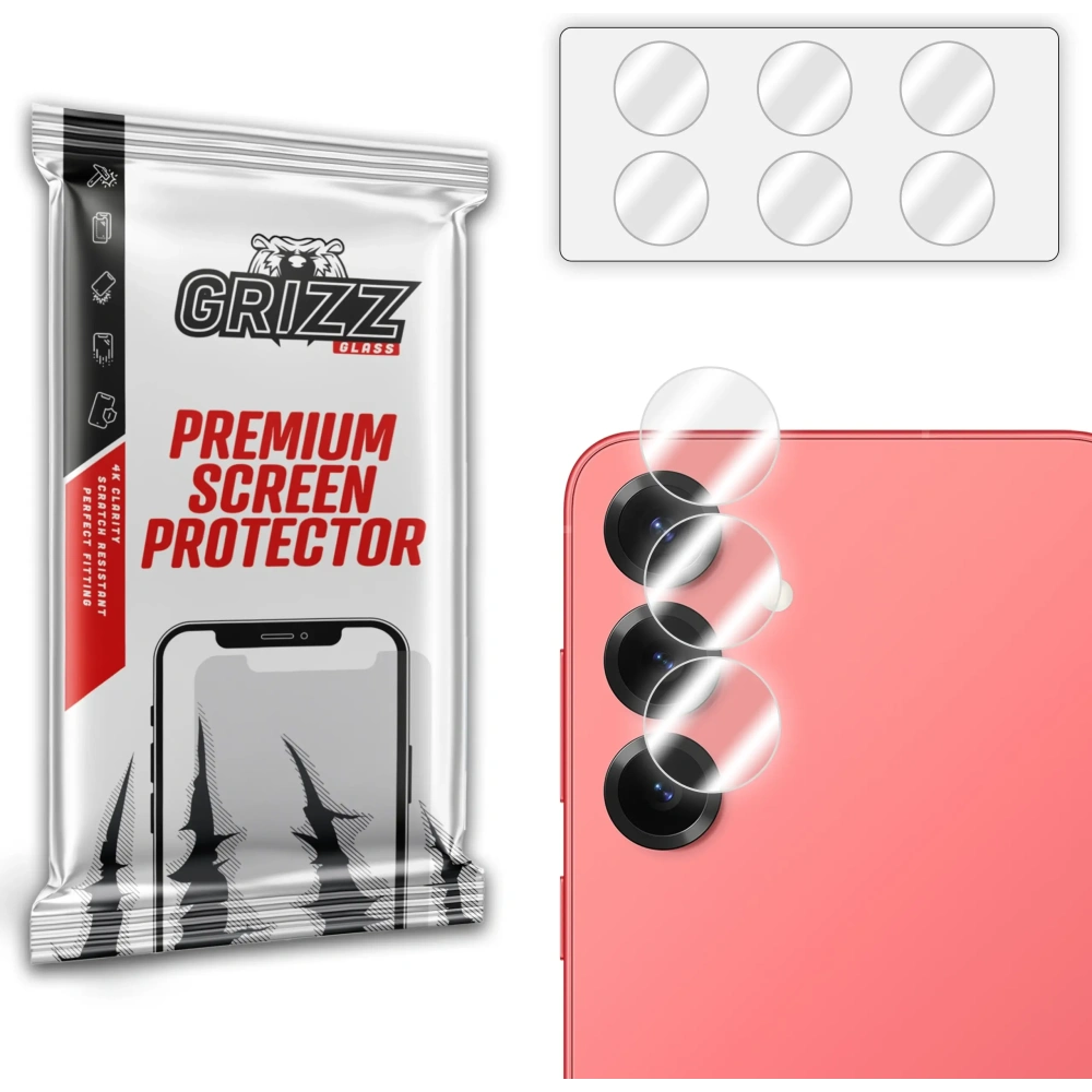 Szkło na aparat GrizzGlass HybridGlass Camera do Samsung Galaxy S25 Plus