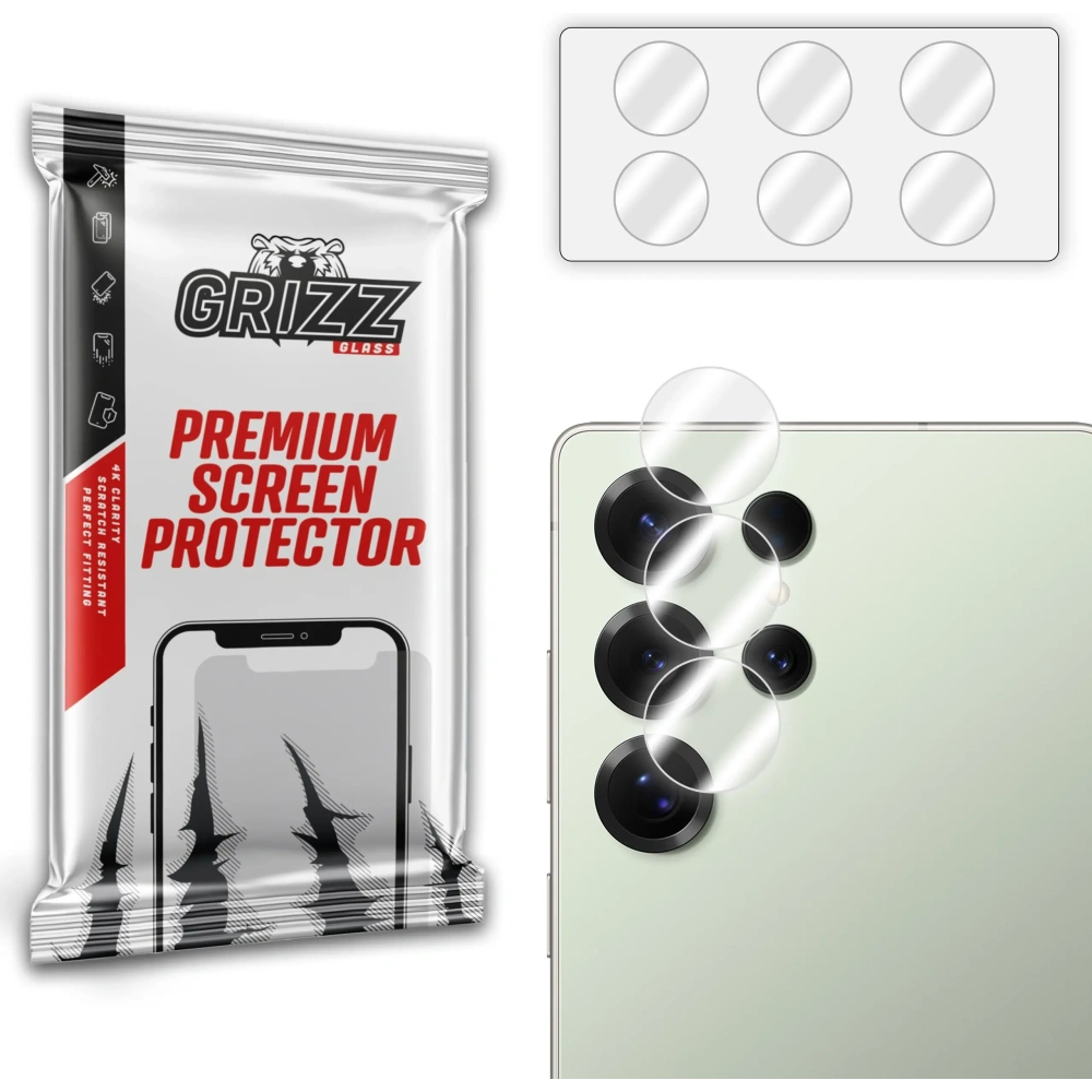 Szkło na aparat GrizzGlass HybridGlass Camera do Samsung Galaxy S25 Ultra