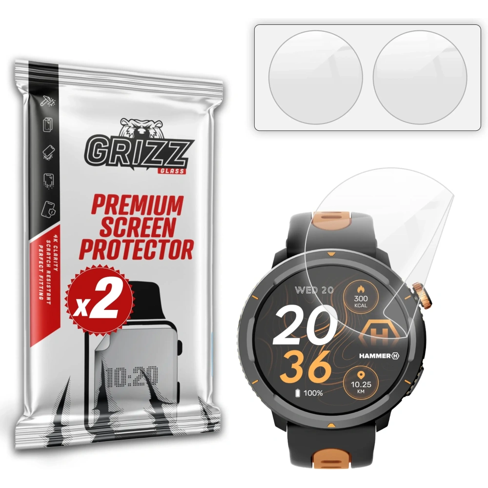 Folia ceramiczna GrizzGlass CeramicFilm do Hammer Watch 2 Lite
