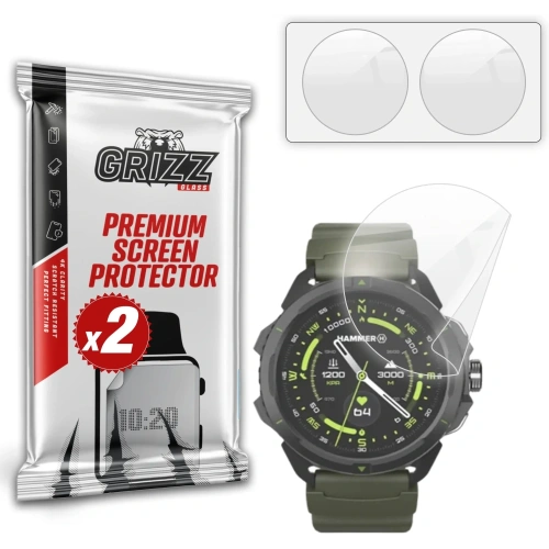 Buy GrizzGlass CeramicFilm Hammer Watch 2 Military Edition - GRZ12953 - {ean13} - Home Screen Store Europe
