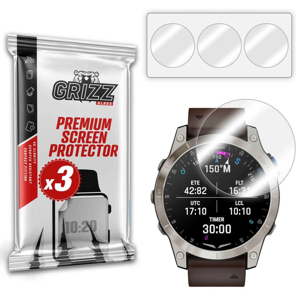 Folia hydrożelowa GrizzGlass Hydrofilm do Garmin D2 Mach 1 Pro 51mm