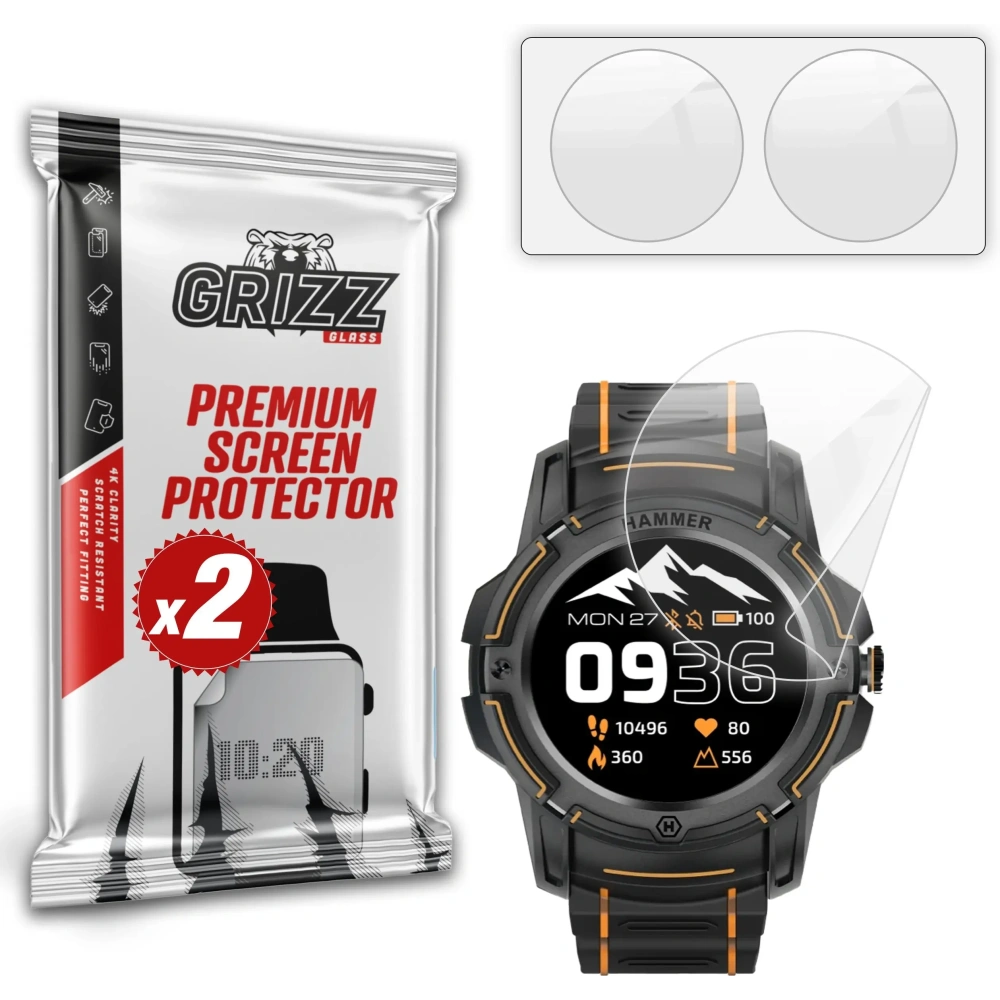 Folia ceramiczna GrizzGlass CeramicFilm do Hammer Watch Plus