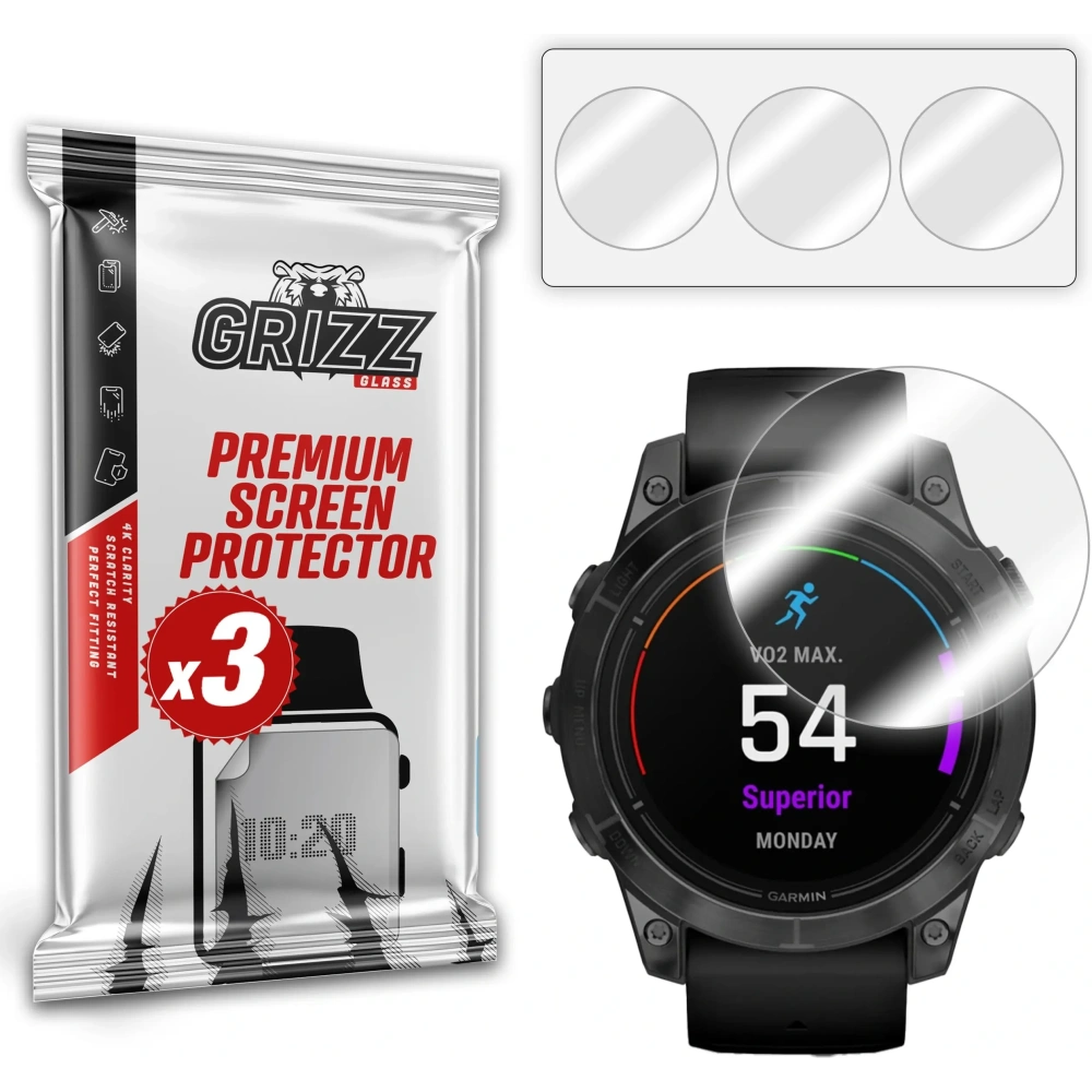 Folia hydrożelowa GrizzGlass Hydrofilm do Garmin epix Pro gen. 2 51mm