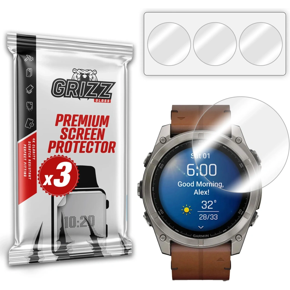 Folia hydrożelowa GrizzGlass Hydrofilm do Garmin Fenix 8 51mm