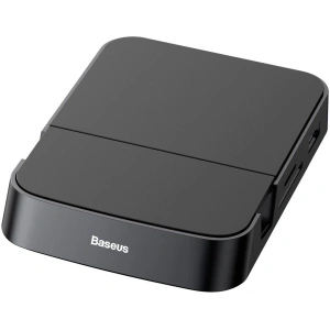 Kup Stacja dokująca, HUB USB-C Baseus Mate Docking do smartfonów Huawei i Samsung, 15W (czarna) - BSU1433BLK - {ean13} - Sklep Home Screen