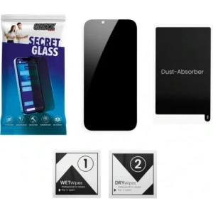 Matowe szkło prywatyzujące GrizzGlass SecretGlass do Samsung Galaxy S25 Plus