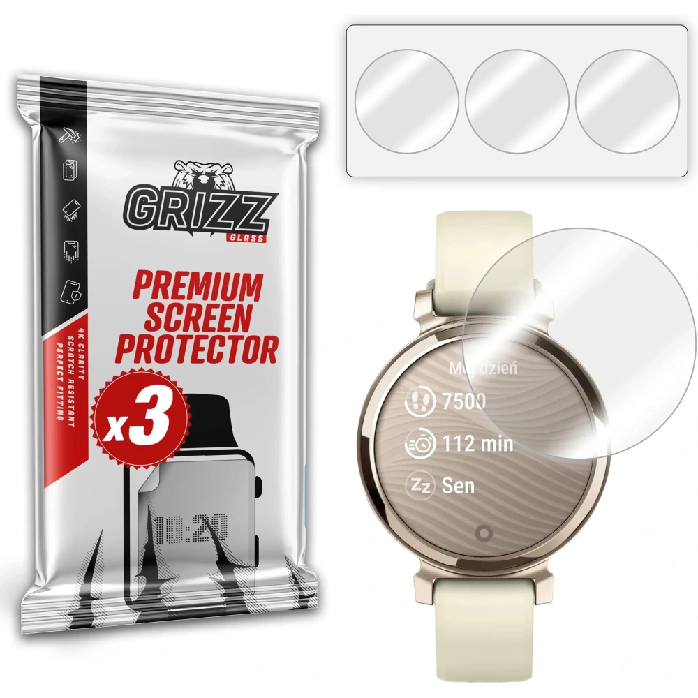 Folia hydrożelowa GrizzGlass Hydrofilm do Garmin Lily 2