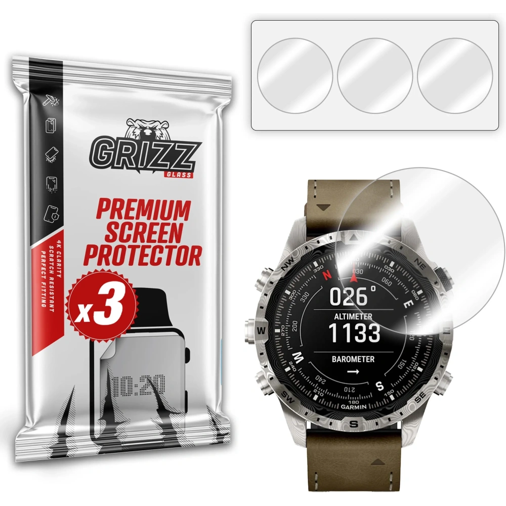 Folia hydrożelowa GrizzGlass Hydrofilm do Garmin MARQ gen. 2