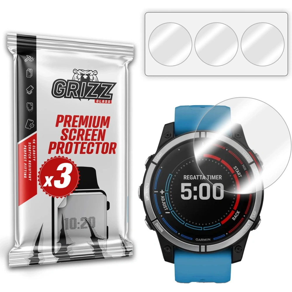 Folia hydrożelowa GrizzGlass Hydrofilm do Garmin quatix 7 47mm