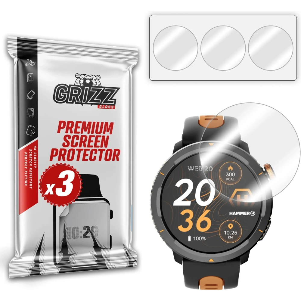 Folia hydrożelowa GrizzGlass Hydrofilm do Hammer Watch 2 Lite