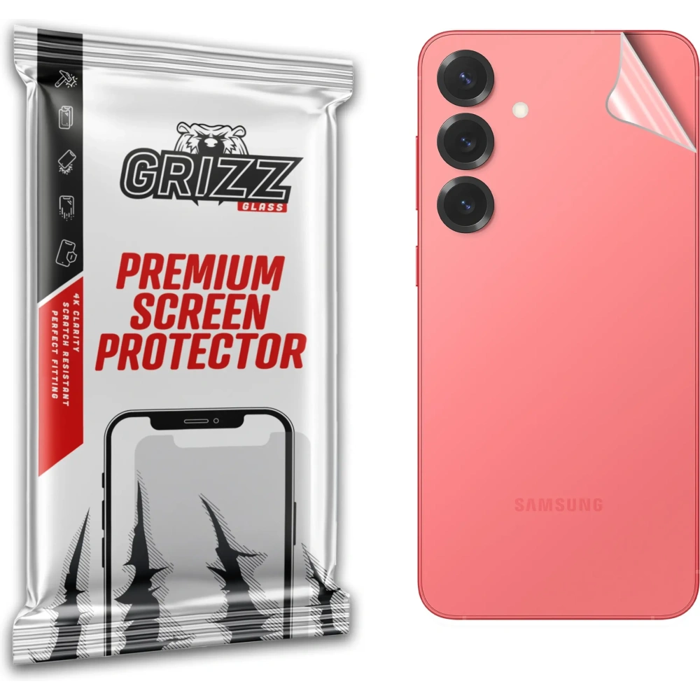 Folia na tył GrizzGlass SatinSkin do Samsung Galaxy S25 Plus
