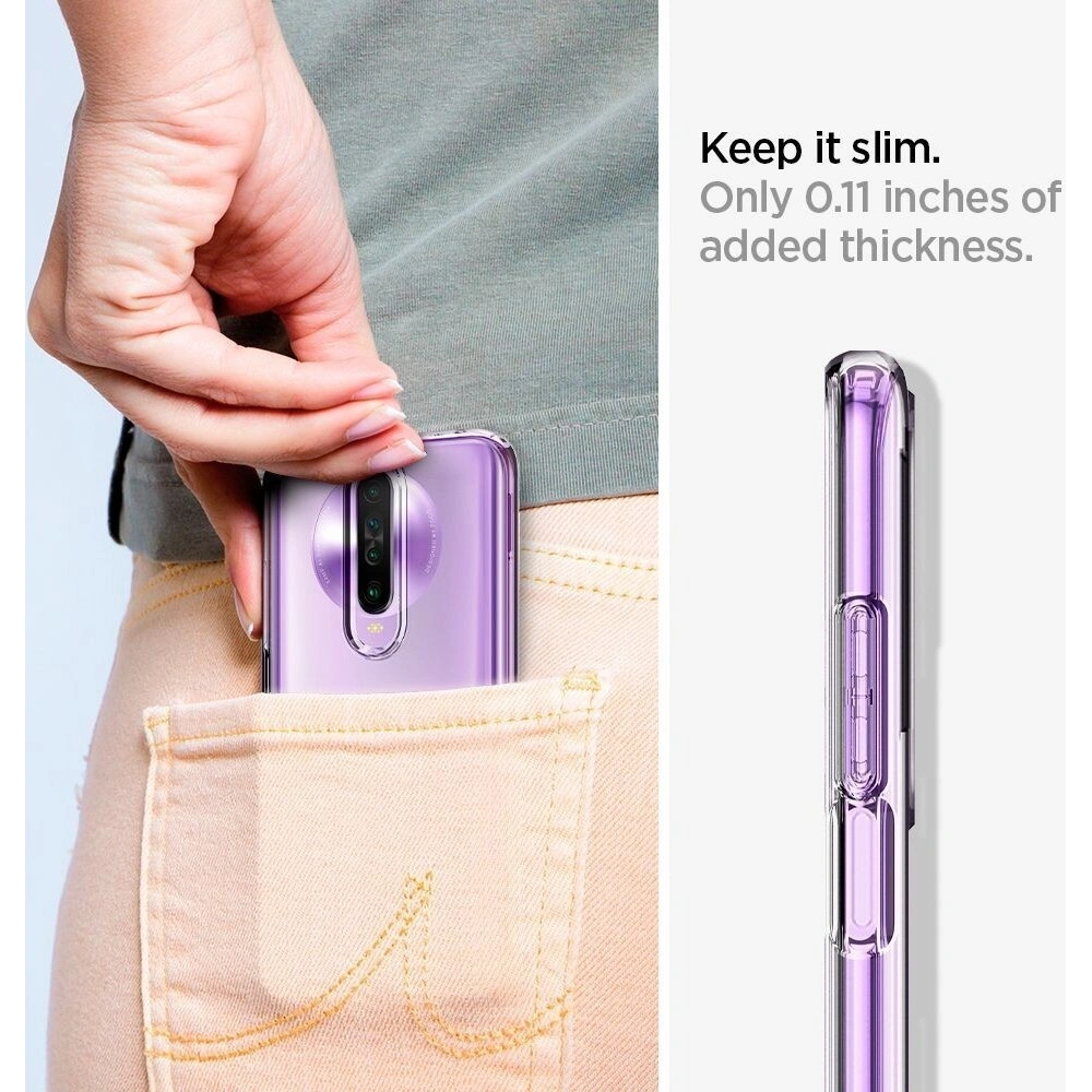 Etui Spigen Liquid Crystal Xiaomi Mi 10T/Pro Clear