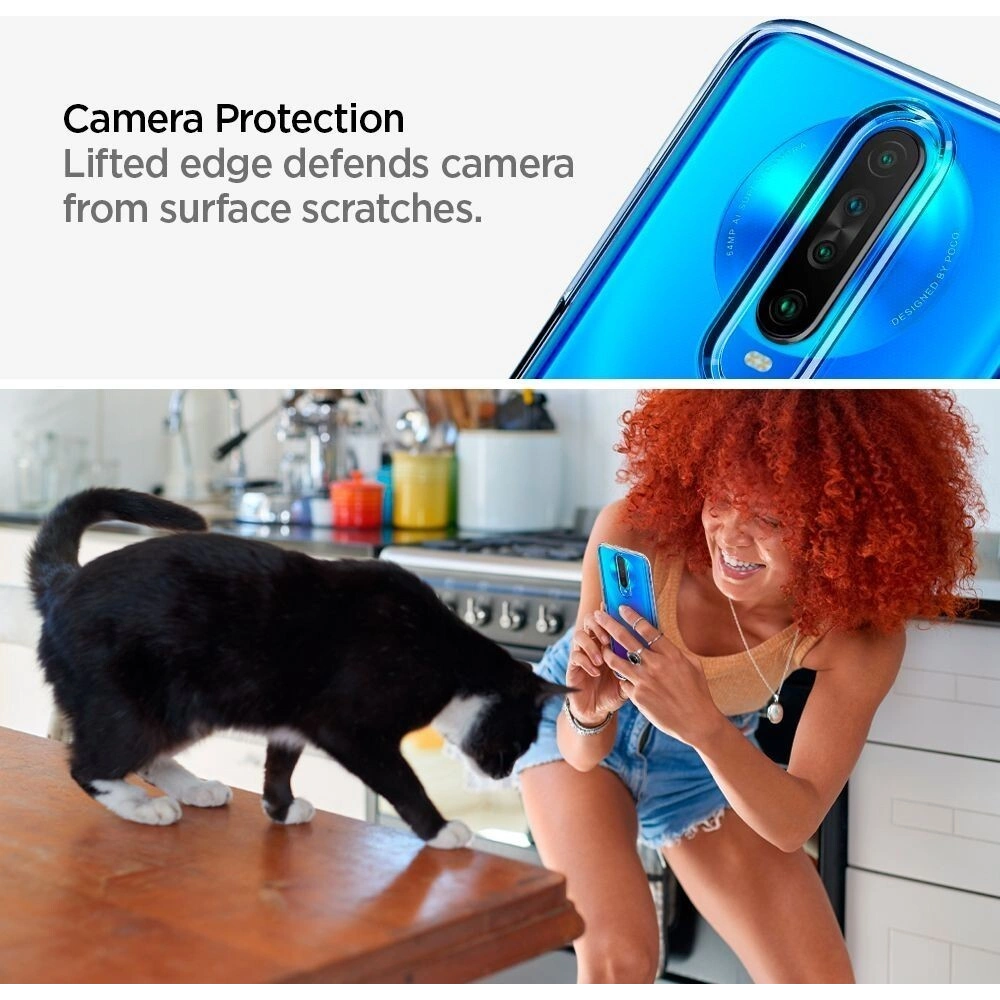 Etui Spigen Liquid Crystal Xiaomi Mi 10T/Pro Clear