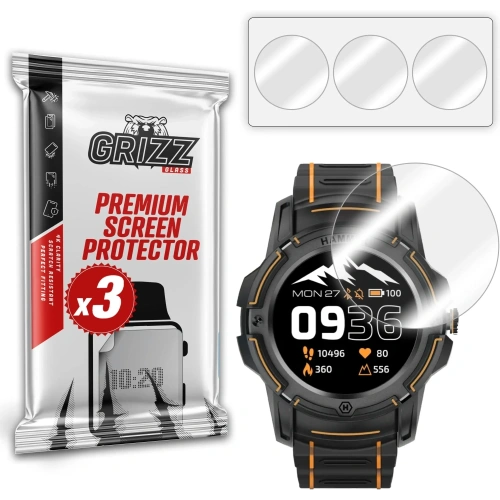 Buy GrizzGlass Hydrofilm Hammer Watch Plus - GRZ13007 - {ean13} - Home Screen Store Europe