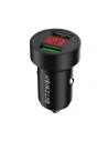 Blitzwolf BW-SD6 Autoladegerät, 24W, QC3.0, Dual USB (schwarz)