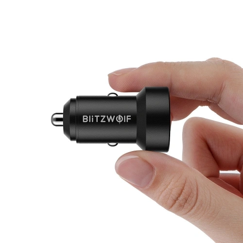 Kup Autonabíječka Blitzwolf BW-SD6, 24W, QC3.0, Dual USB (černá) - BLZ215BLK - {ean13} - Sklep Home Screen