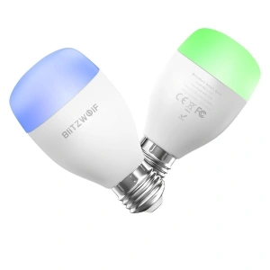 Kup Inteligentna żarówka RGB Blitzwolf BW-LT27, WiFi, E27 - BLZ216 - {ean13} - Sklep Home Screen