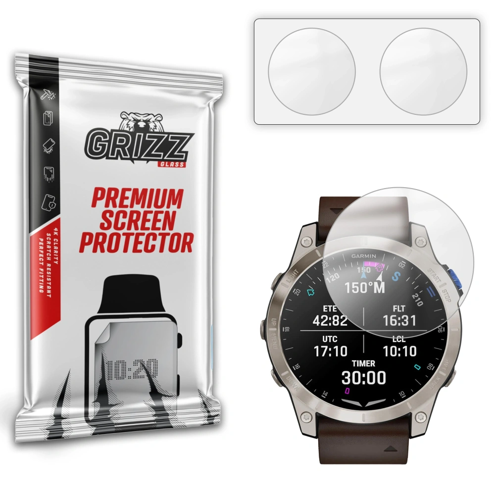Folia matowa GrizzGlass PaperScreen do Garmin D2 Mach 1 Pro 51mm