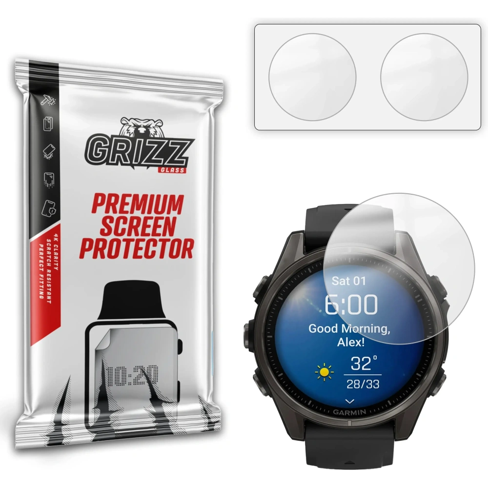 Folia matowa GrizzGlass PaperScreen do Garmin Fenix 8 43mm