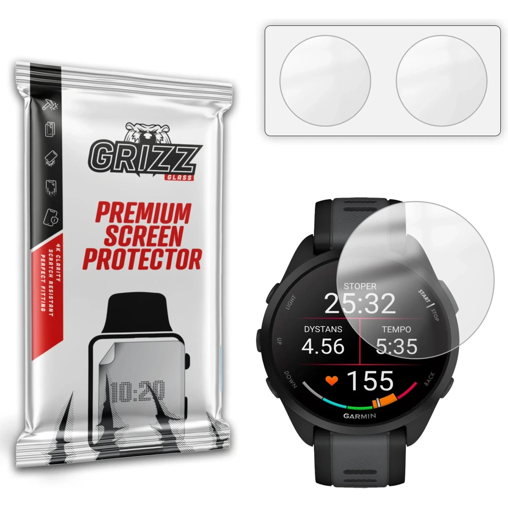 Folia matowa GrizzGlass PaperScreen do Garmin Forerunner 165