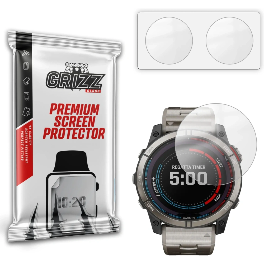 Folia matowa GrizzGlass PaperScreen do Garmin quatix 7X 51mm