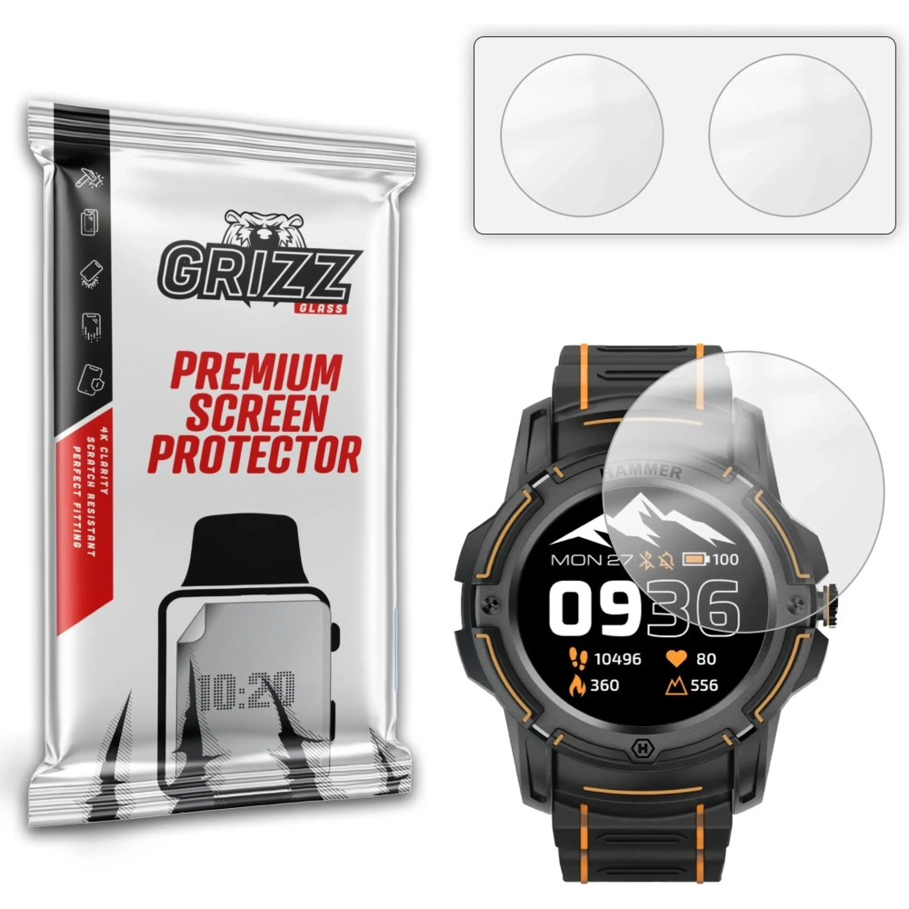 Folia matowa GrizzGlass PaperScreen do Hammer Watch Plus