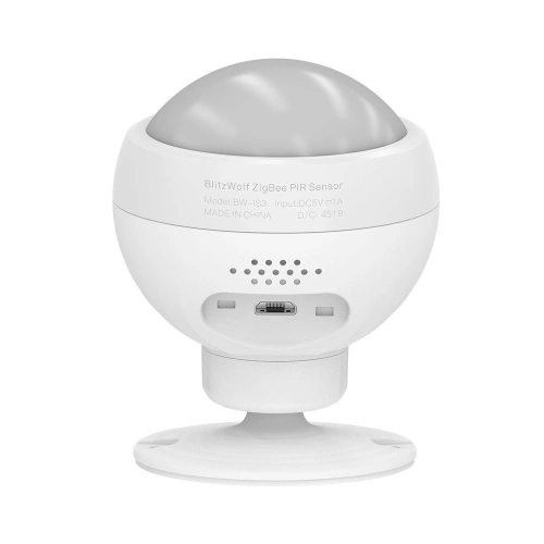 Kup Senzor de mișcare PIR Blitzwolf BW-IS3, ZigBee, pe baterii - BLZ220 - {ean13} - Sklep Home Screen