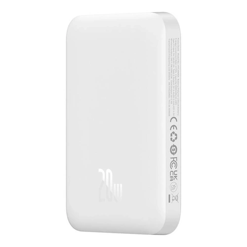 Kup Powerbank magnetický Baseus Magnetic Mini 6000mAh 20W MagSafe (bílý) - BSU8921 - {ean13} - Sklep Home Screen