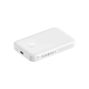 Buy Baseus Magnetic Mini Powerbank 6000mAh 20W MagSafe (white) - BSU8921 - {ean13} - Home Screen Store Europe