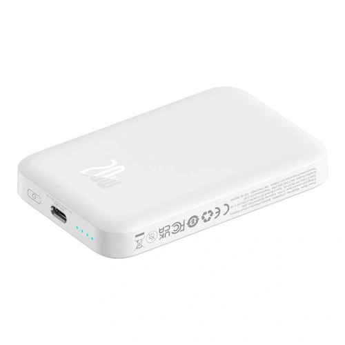 Kup Baseus Magnetic Mini Powerbank 6000mAh 20W MagSafe (alb) - BSU8921 - {ean13} - Sklep Home Screen