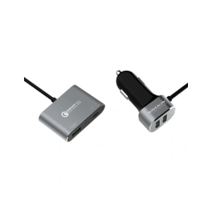 Kup Ładowarka samochodowa z rozdzielaczem Nillkin Powershare 2xUSB-A + USB-A, USB-C - NLK1666 - {ean13} - Sklep Home Screen