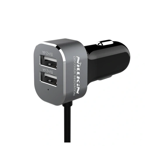 Kup Nillkin Powershare 2xUSB-A + USB-A, USB-C Autoladegerät mit Splitter - NLK1666 - {ean13} - Sklep Home Screen