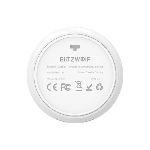Kup Senzor de temperatură și umiditate Blitzwolf BW-IS4, ZigBee - BLZ221 - {ean13} - Sklep Home Screen