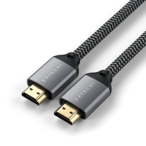 Kup Kabel HDMI 2.1 Satechi 8K 60Hz / 4K 120Hz / 100Hz 2m (space gray) - STH180 - {ean13} - Sklep Home Screen