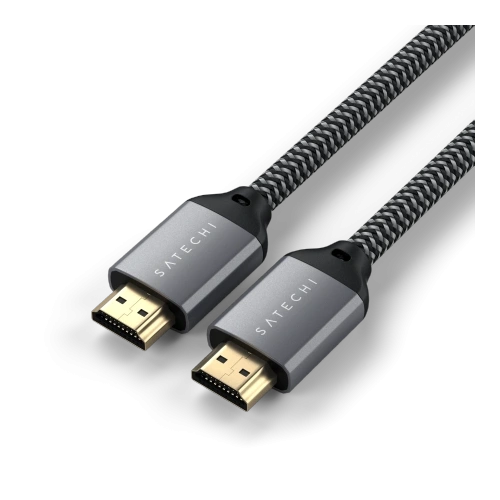 Kup Kabel HDMI 2.1 Satechi 8K 60Hz / 4K 120Hz / 100Hz 2m (space gray) - STH180 - {ean13} - Sklep Home Screen