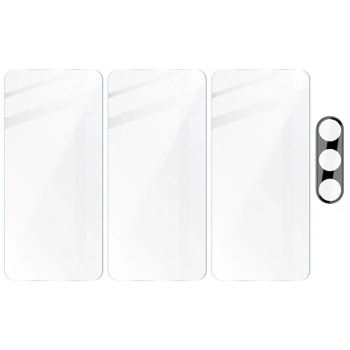 Buy BIZON Clear 2 Pack 3x tempered glass + 1x lens protection Samsung Galaxy S24+ Plus - BIZ8254 - {ean13} - Home Screen Store Europe