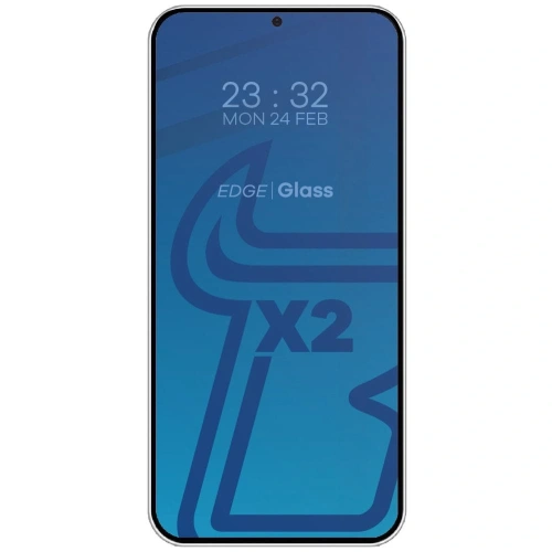 Buy BIZON Edge 2 Pack 2x tempered glass + 1x lens protection Samsung Galaxy S24+ Plus - BIZ8255 - {ean13} - Home Screen Store Europe
