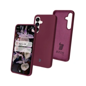 Kup Silikonowe etui Bizon Soft Case do Samsung Galaxy S25 ciemnofioletowe - BIZ8259 - {ean13} - Sklep Home Screen