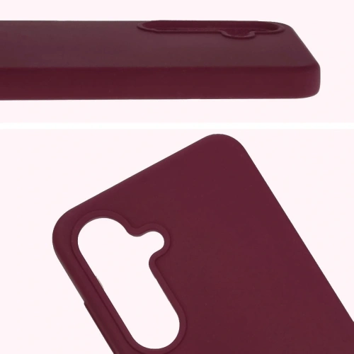 Kup Silikonowe etui Bizon Soft Case do Samsung Galaxy S25 ciemnofioletowe - BIZ8259 - {ean13} - Sklep Home Screen