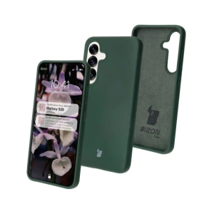 Kup Silikonowe etui Bizon Soft Case do Samsung Galaxy S25 ciemnozielone - BIZ8260 - {ean13} - Sklep Home Screen