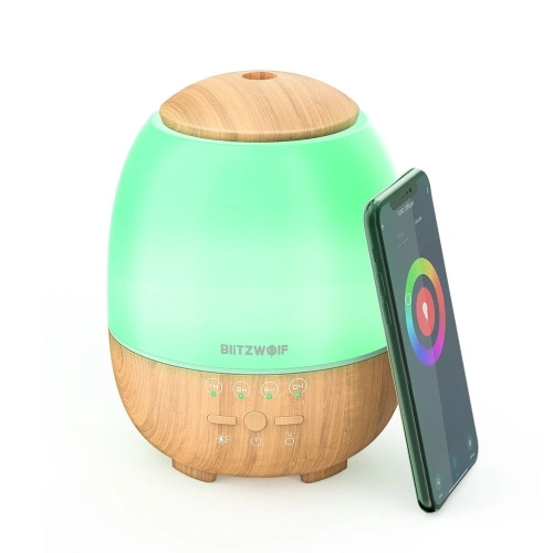 Kup Blitzwolf BW-FUN3 intelligenter Luftbefeuchter / Aromatisierer, Ultraschall, Wi-Fi, 400ml - BLZ223 - {ean13} - Sklep Home Screen