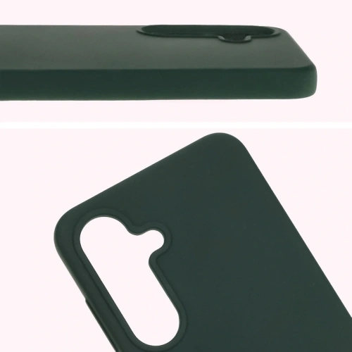 Kup Silikonowe etui Bizon Soft Case do Samsung Galaxy S25 ciemnozielone - BIZ8260 - {ean13} - Sklep Home Screen