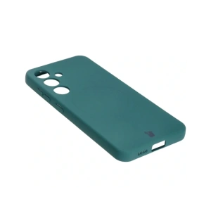 Kup Silikonowe etui z pierścieniem magnetycznym Bizon Case Silicone Magnetic do Samsung Galaxy S25 / Galaxy S24 ciemnozielone - BIZ8261 - {ean13} - Sklep Home Screen