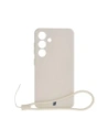 Kup Silikonové pouzdro s magnetickým kroužkem Bizon Case Silicone Magnetic pro Samsung Galaxy S25+ Plus / S24+ Plus béžové - BIZ8262 - {ean13} - Sklep Home Screen